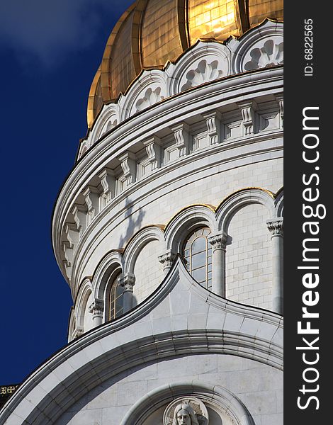 Cathedral of Christ the Saviour in Moscow Russia