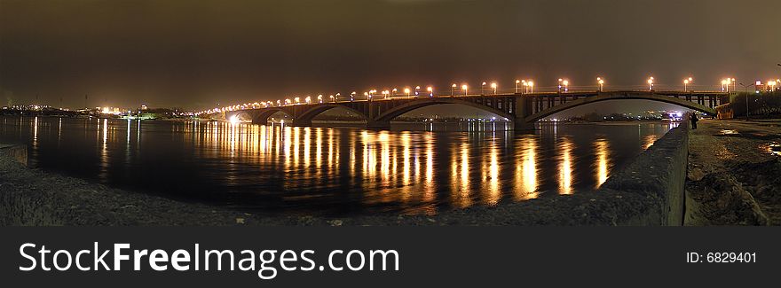 Bridge at night