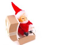 Santa Jeweller Royalty Free Stock Photo Santa Jeweller Royalty Free Stock Photo