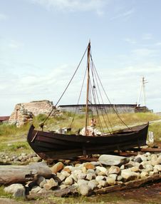 Old Boat Royalty Free Stock Images Old Boat Royalty Free Stock Images