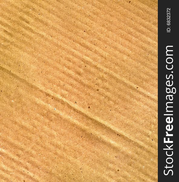 Highly detailed cardboard texture to background