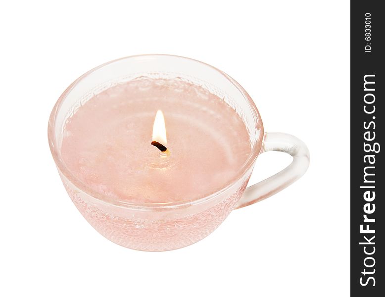 Candle Flame With Clipping Path