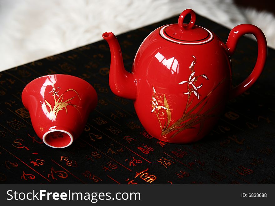 China Red Ceramic