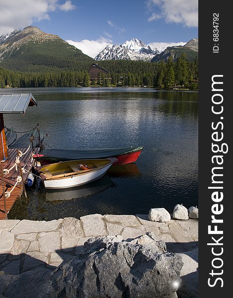 Strbske pleso Lake, Hight Tatras, Slovakia