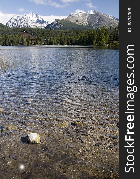 Strbske pleso Lake