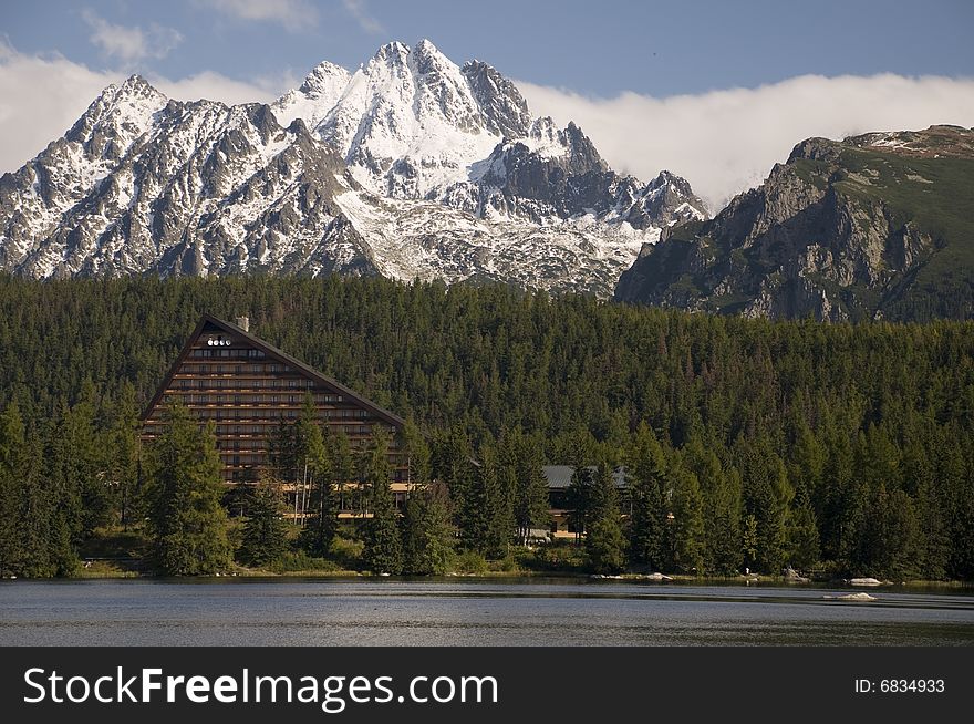 Strbske pleso Lake