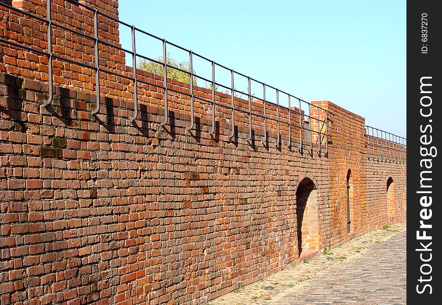 Warsaw Barbican - major tourist attraction in Warsaw.