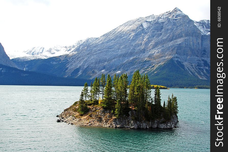 Upper Lake at Kananaskis Country Alberta Canada