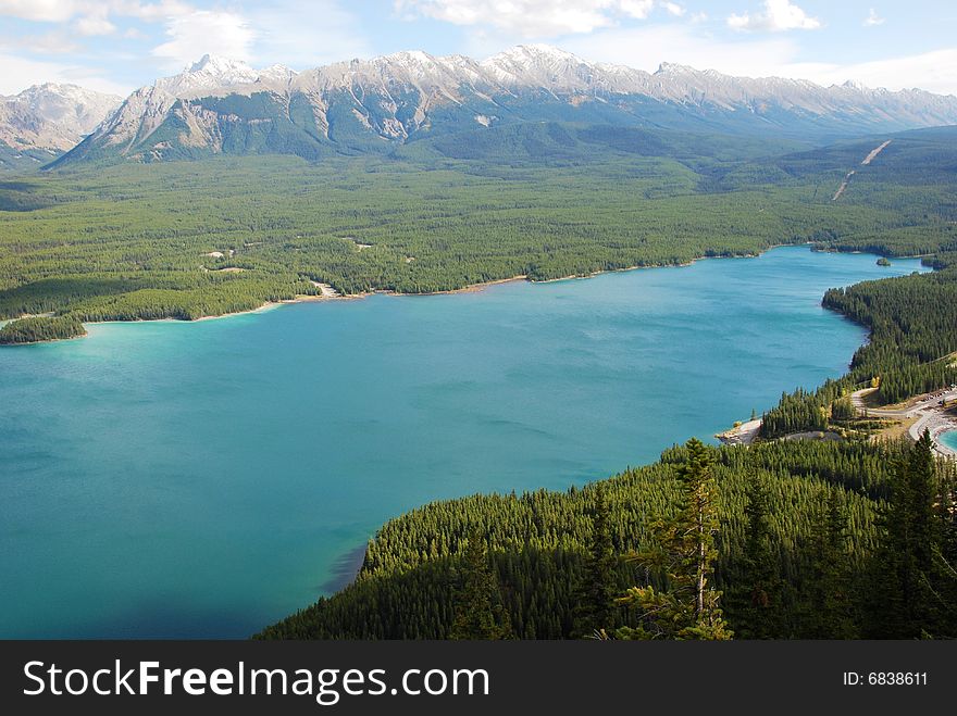 Lower Lake at Kananaskis Country Alberta Canada