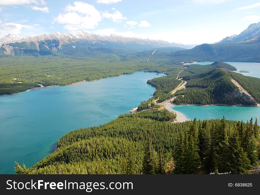 Interlake at Kananaskis Country Alberta Canada. Interlake at Kananaskis Country Alberta Canada