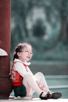 Autumn Girl Royalty Free Stock Image Autumn Girl Royalty Free Stock Image