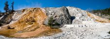 Mammoth Hot Spring Yellowstone Royalty Free Stock Photos