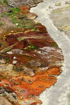 Opal Hot Pool In Yellowstone Stock Photos Opal Hot Pool In Yellowstone Stock Photos