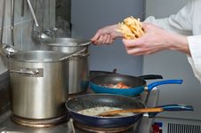 Pasta Preparation Stock Image Pasta Preparation Stock Image