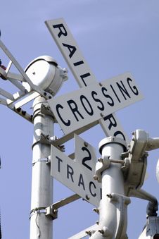 Railroad Crossing Sign Stock Images Railroad Crossing Sign Stock Images