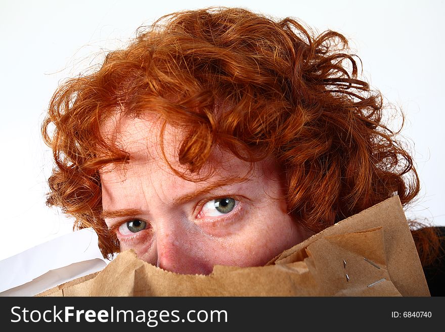 RedHead Woman Portrait