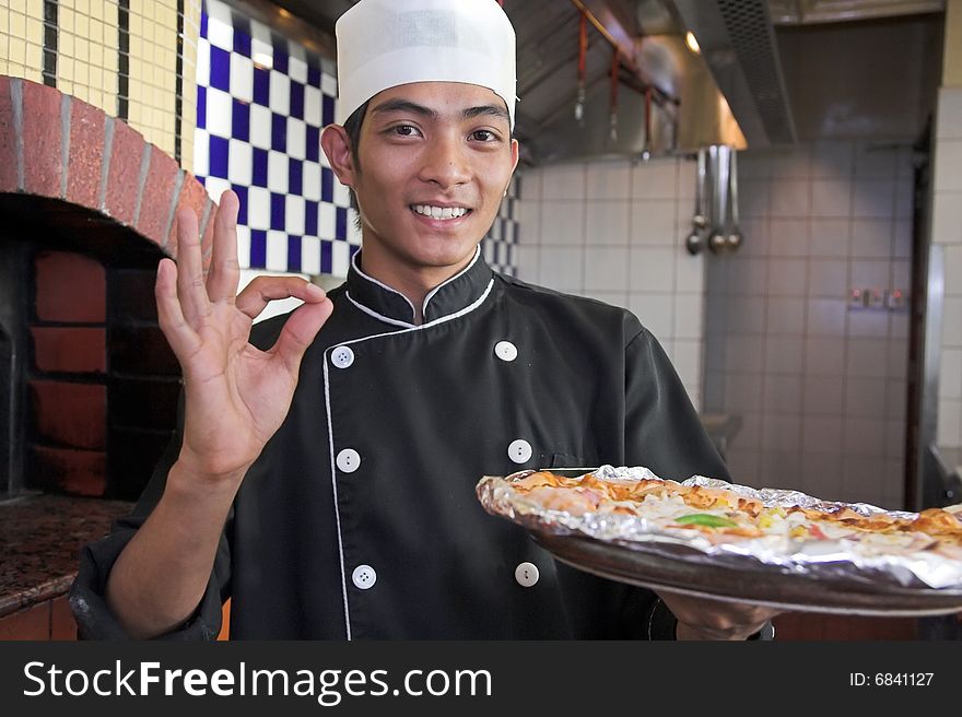 Delicious pizza fresh from the oven. More photos of this series HERE. Delicious pizza fresh from the oven. More photos of this series HERE