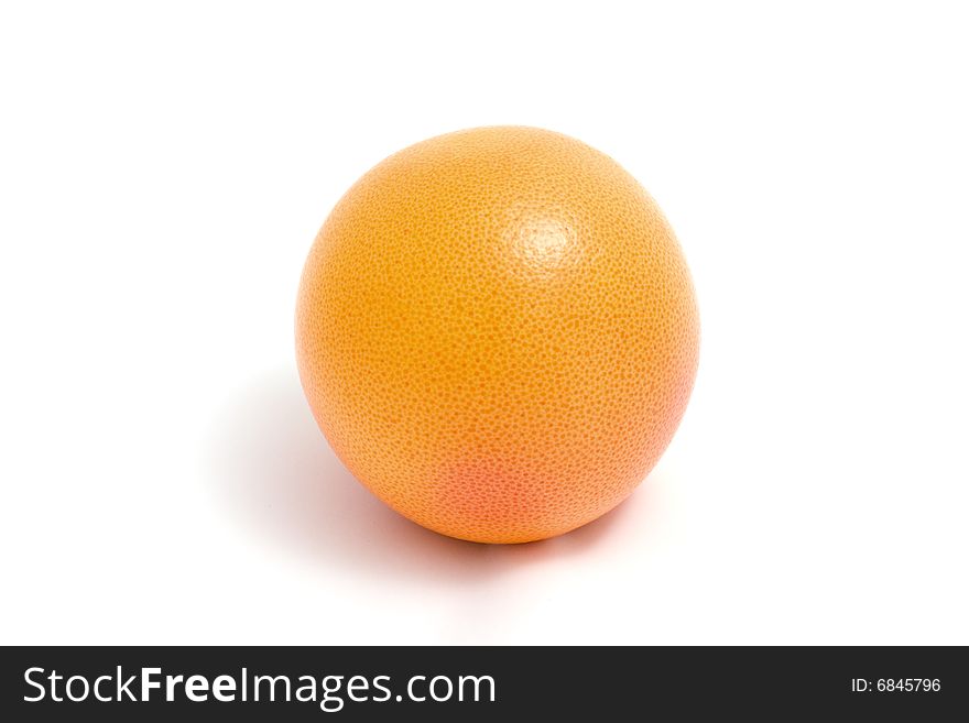 Orange isolated on white