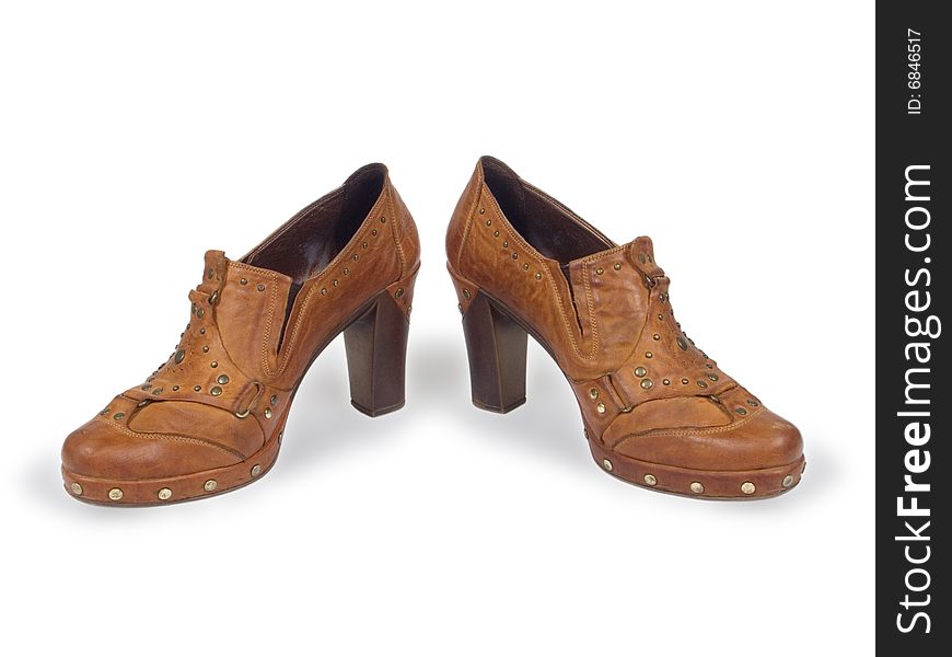 Brown Female Shoes
