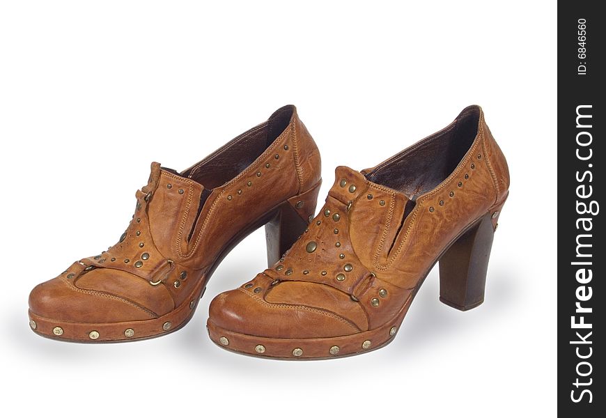 Brown Female Shoes
