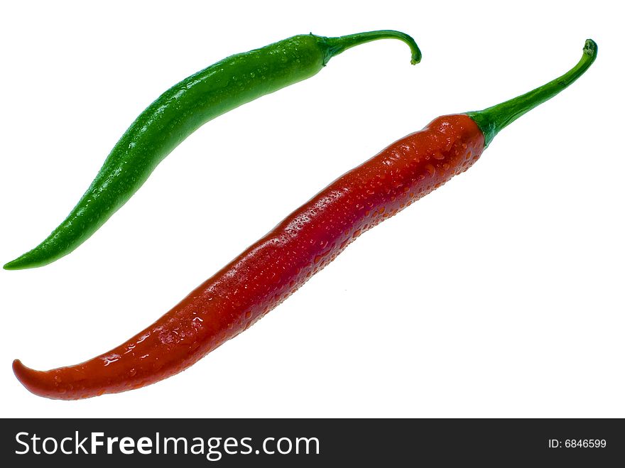 Green And Red Chili