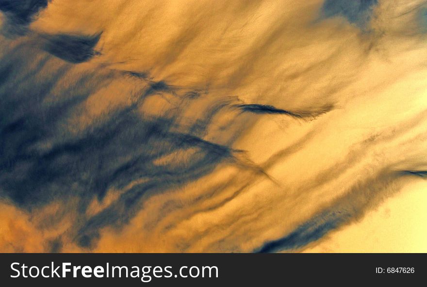 Clouds on a background of the sky. Clouds on a background of the sky