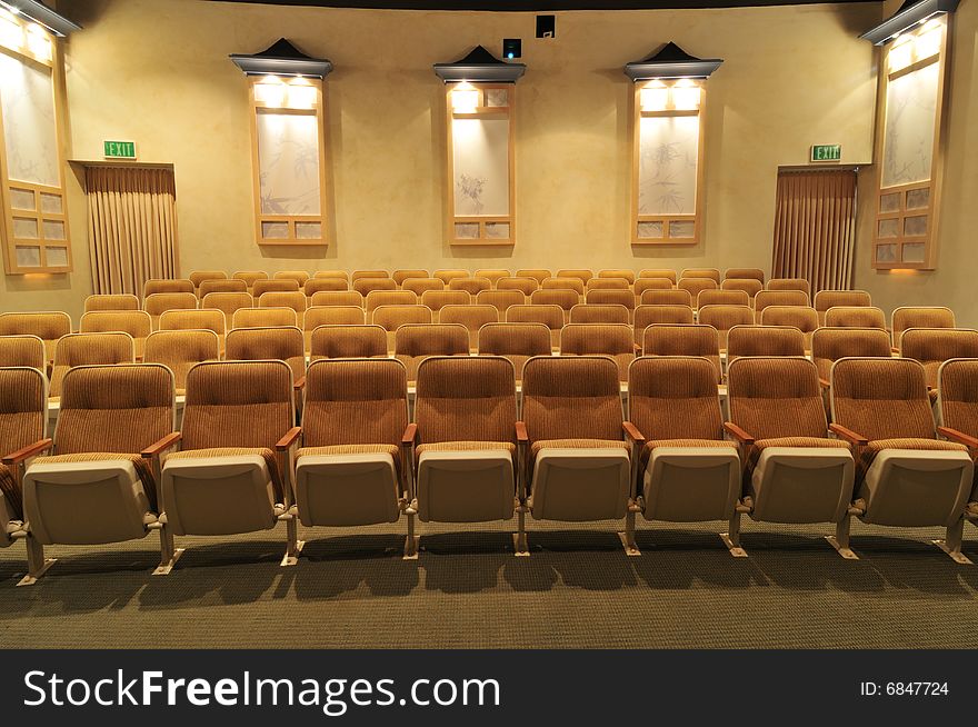 Theater in Mormon Church in Oahu