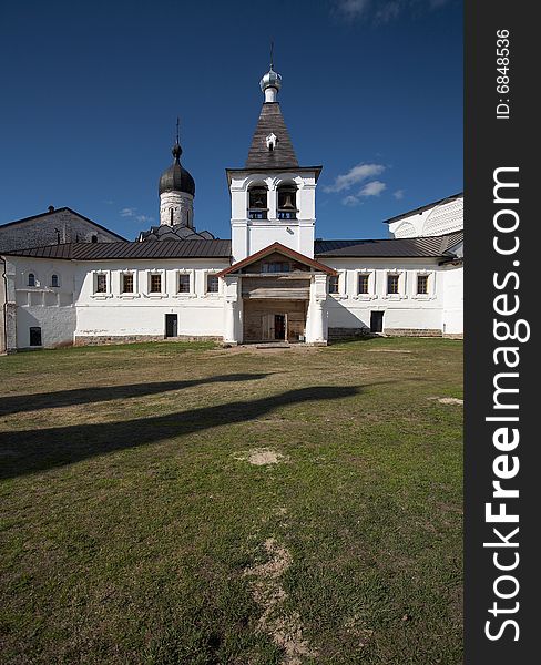 Little monastery in Ferapontovo, Russia