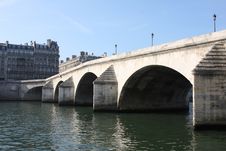 Pont Royal Bridge, Paris Royalty Free Stock Photo Pont Royal Bridge, Paris Royalty Free Stock Photo