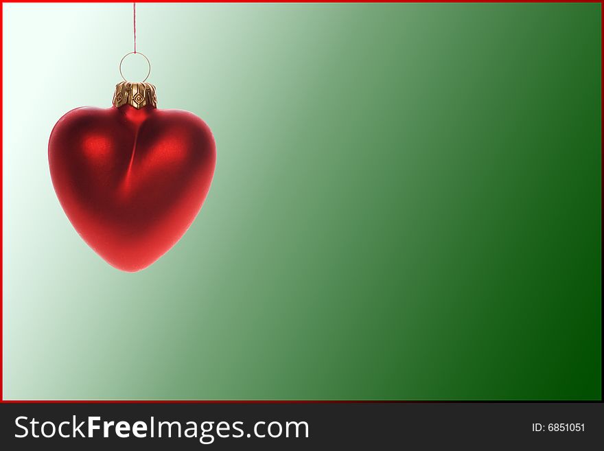Red Heart - Christmas Ball