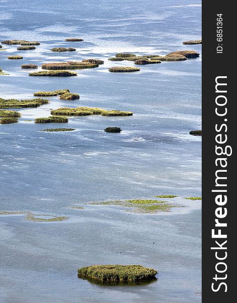 Wild, beautiful lake full of tiny islands