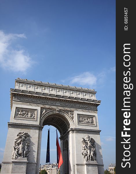 Arc de Triomphe, Paris, France