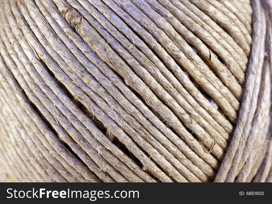 Rope background from a big roll
