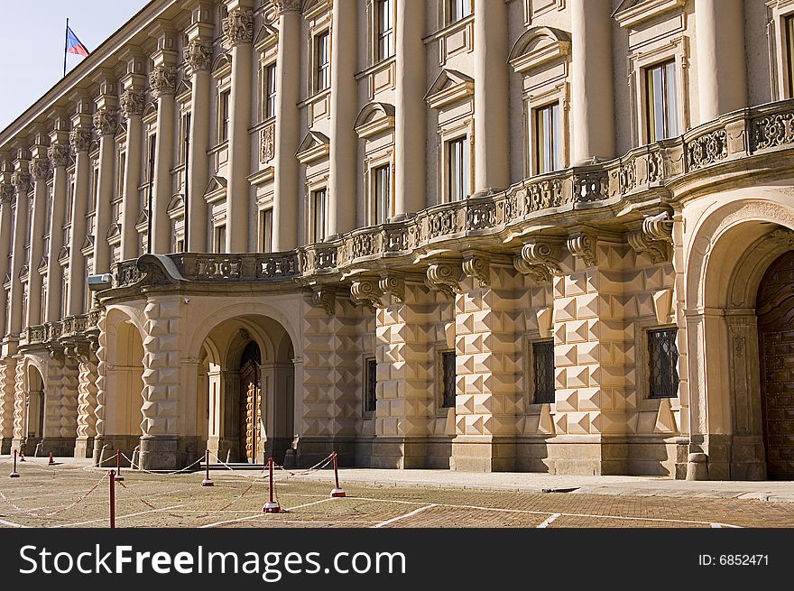 Architecture of Prague in Czech Republic