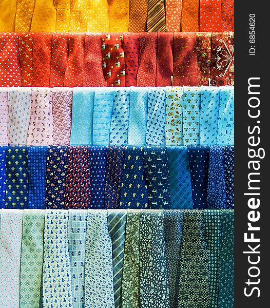 Multi Coloured Ties - Fashion collection. Multi Coloured Ties - Fashion collection