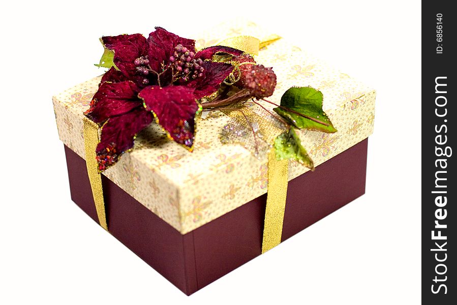 Gift Box With Beautiful Decoration