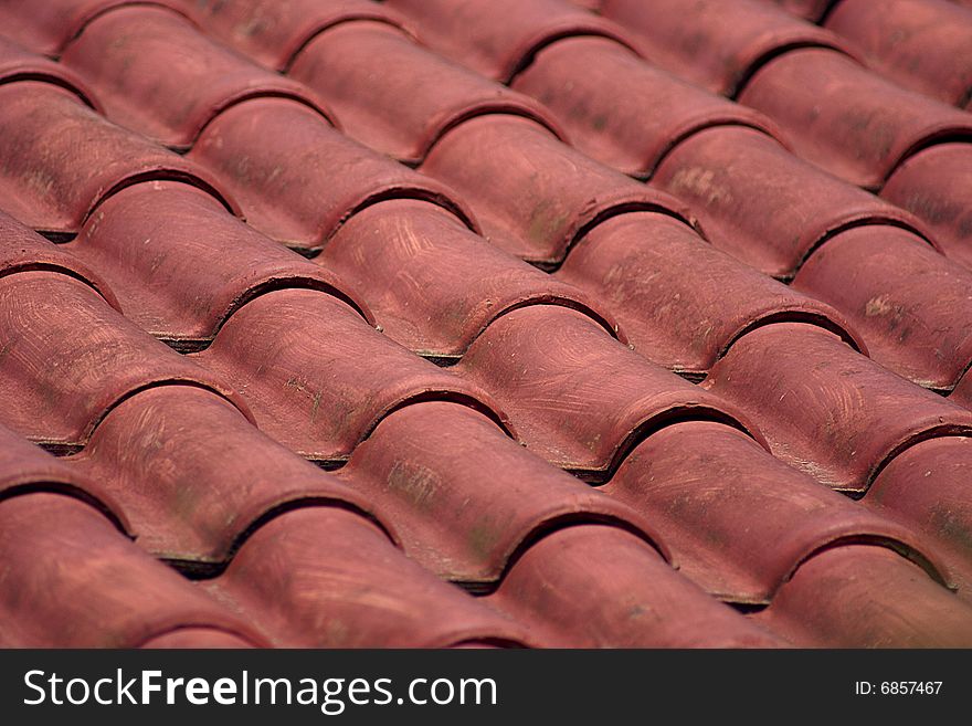 Roofing tiles as a texture. Roofing tiles as a texture