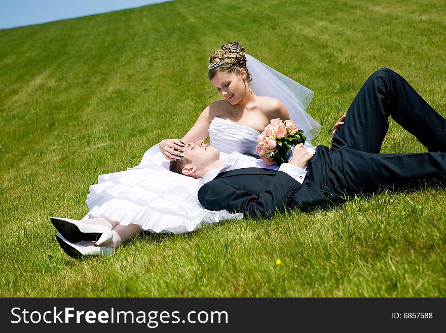 Couple On The Grass