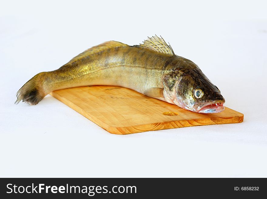 Fresh fish on the breadboard