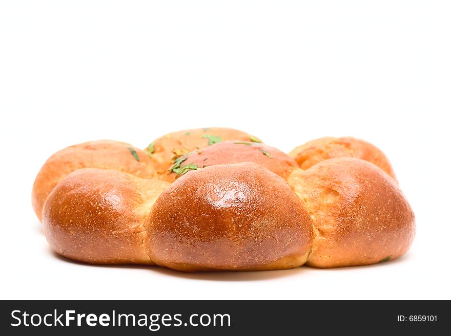 Bread isolated on white for your design