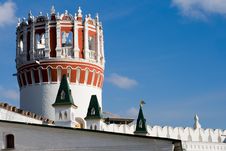 Part Of A Wall With A Tower Royalty Free Stock Images Part Of A Wall With A Tower Royalty Free Stock Images