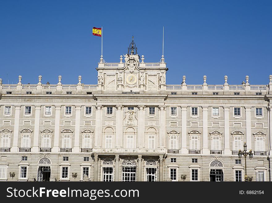 Palacio Real (Royal Palace). Madrid, Spain