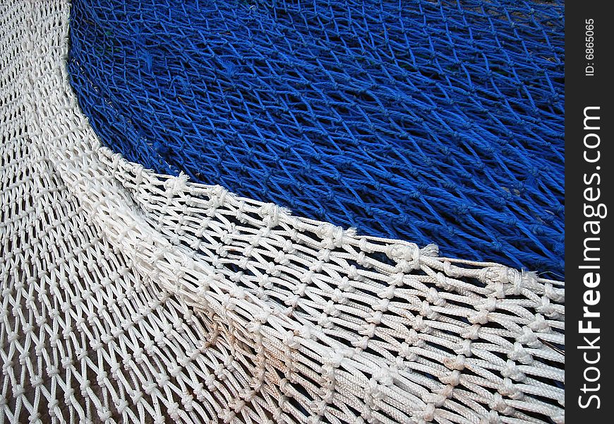 Blue And White Nets