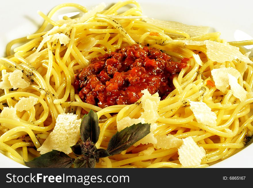 Spaghetti With Bolognese Sauce