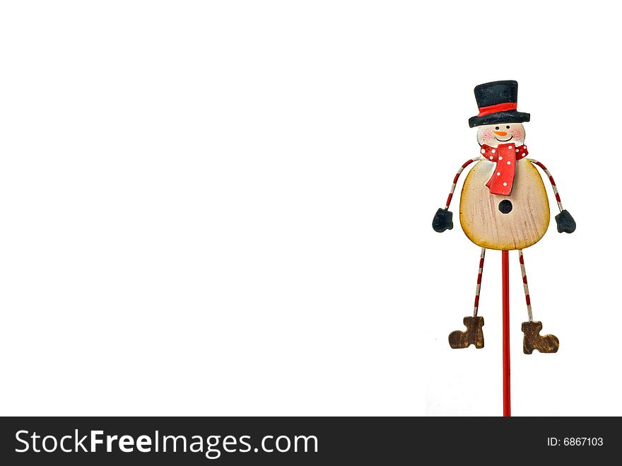 SnowMan, Christmas figurine for decoration