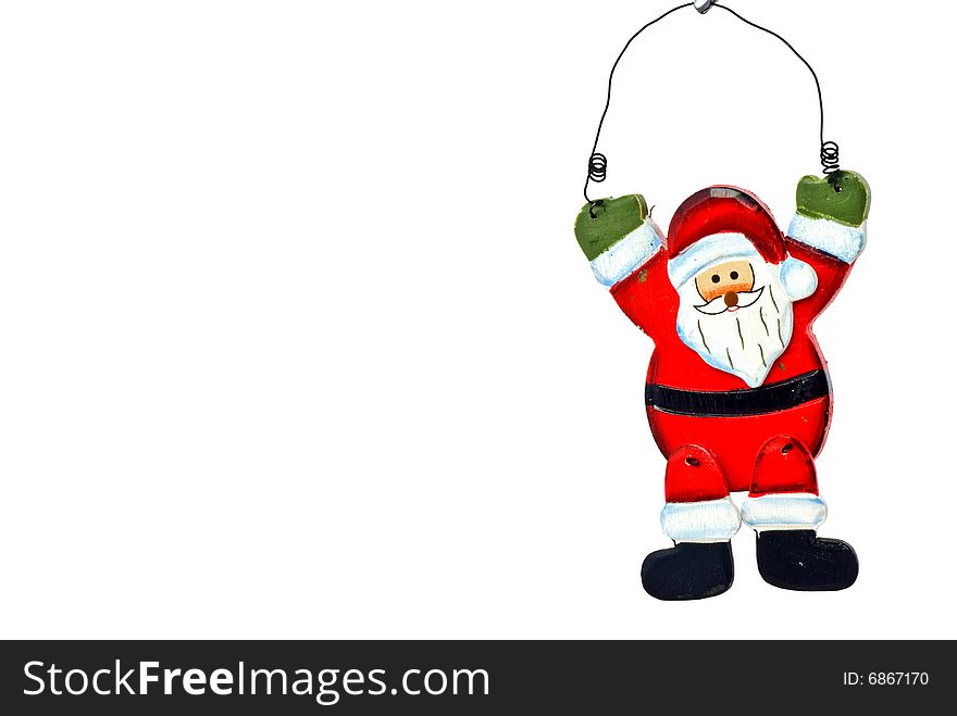Hanging Santa Claus