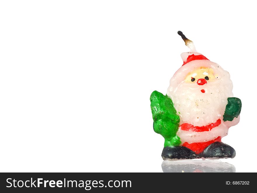 Santa Claus Candle