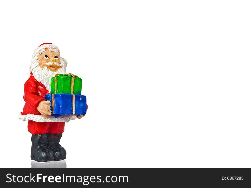 Old Vintage Santa Claus decoration figurine