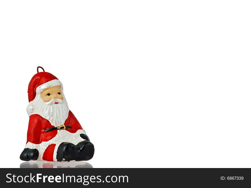 Old Vintage Santa Claus decoration figurine