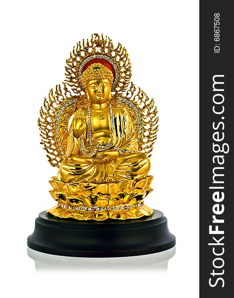 Golden Buddha Statue, Chinese Style